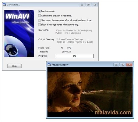 WinAVI Video Converter