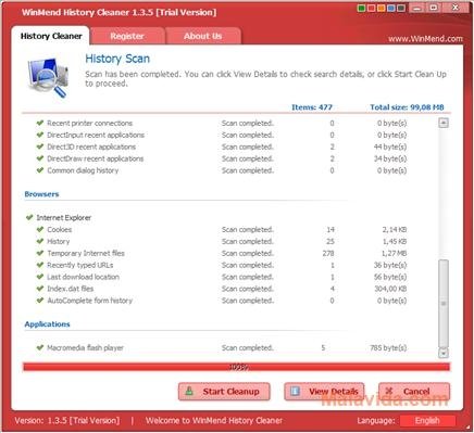 WinMend History Cleaner
