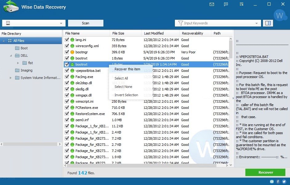 Wise Data Recovery