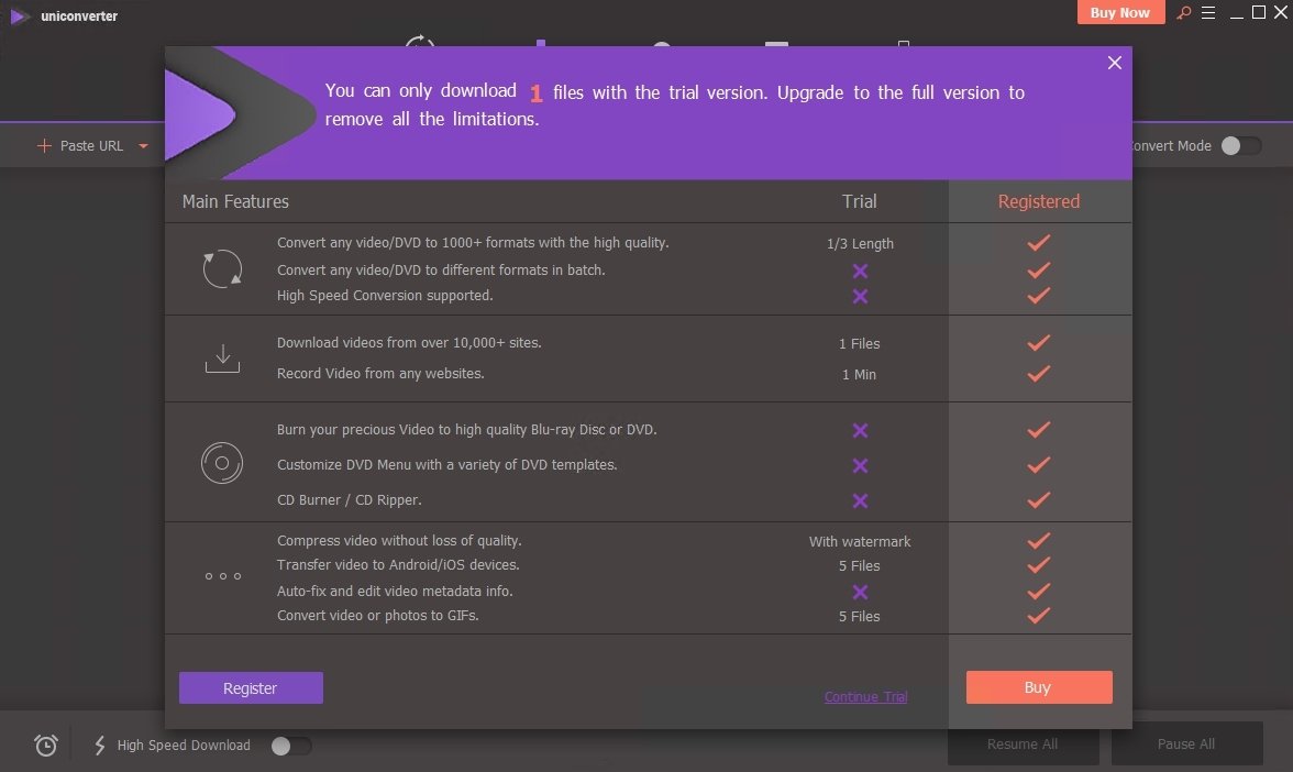 Wondershare UniConverter Editor