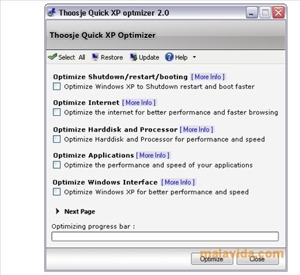 XP Optimizer