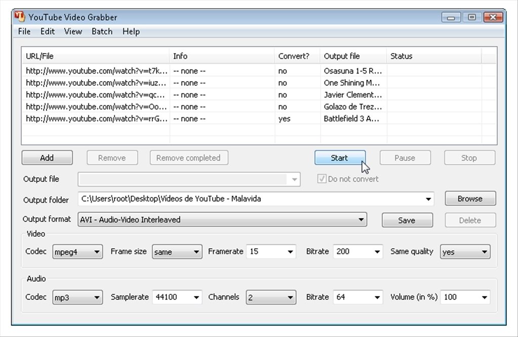 Youtube Grabber