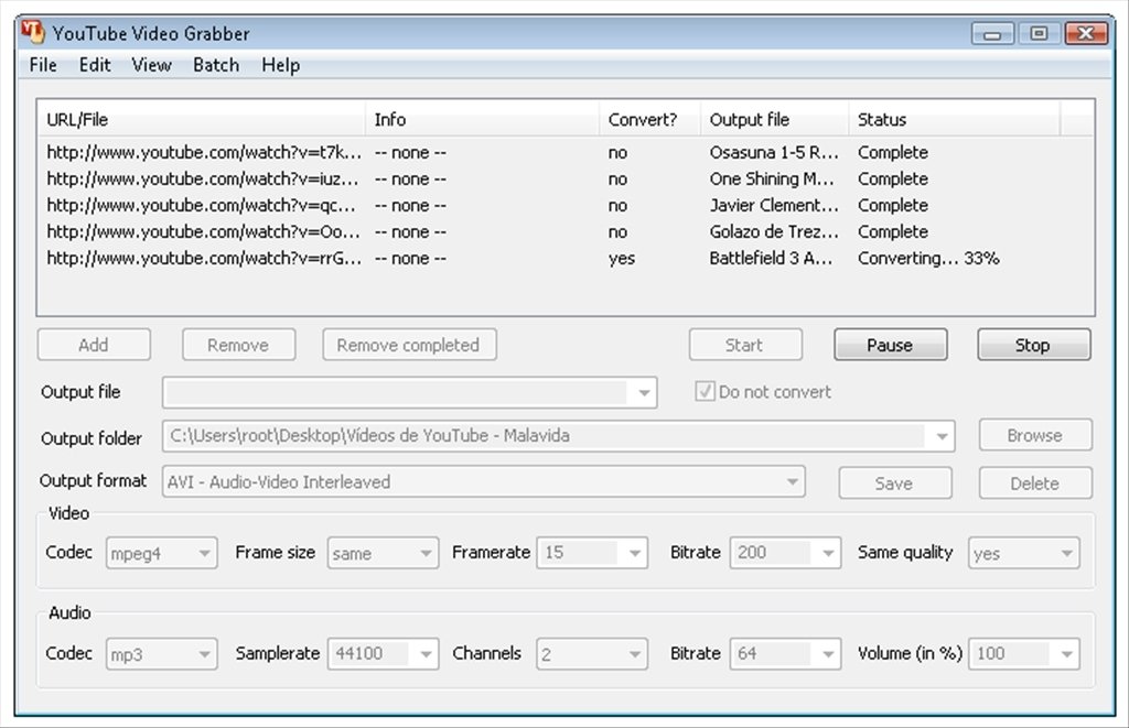 Youtube Grabber