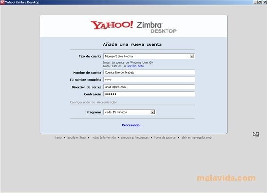 Zimbra Desktop