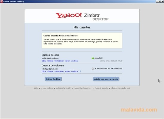 Zimbra Desktop